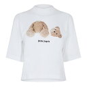 yz p[EGWFX fB[X TVc gbvX Bear Print T-Shirt White