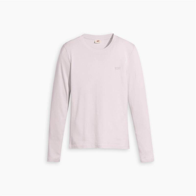 ̵ ꡼Х ǥ T ȥåץ Levis Baby Tee Ld42 Mauve Chalk