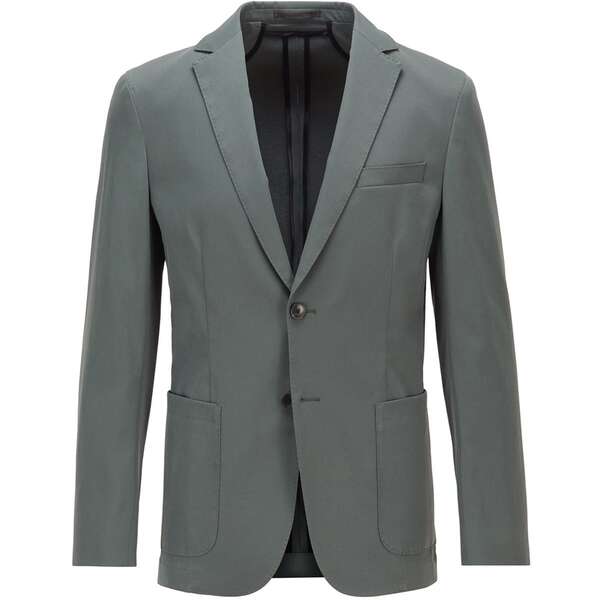 【送料無料】 ボス メンズ ジャケット・ブルゾン ブレザー アウター HBB Nolvay1 Blazer Sn22 Dark Green 301
