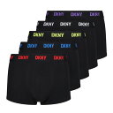 【送料無料】 ダナ キャラン ニューヨーク メンズ ボクサーパンツ アンダーウェア Trunk Scott 5pk Sn00 Black