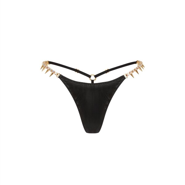 エージェントプロヴォケイター レディース アンダーウェア パンツ Agent Provocateur HARLEIGH Thong Black/Gold ブラッ...