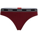 【送料無料】 フューゴ レディース パンツ アンダーウェア Regular Rise Thong Dark Red