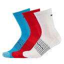 【送料無料】 エンデュラ レディース 靴下 アンダーウェア Coolmax 3Pack Sock Multi