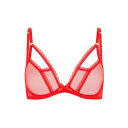 【送料無料】 エージェントプロヴォケイター レディース ブラジャー アンダーウェア FIA Plunge Underwired Bra Red