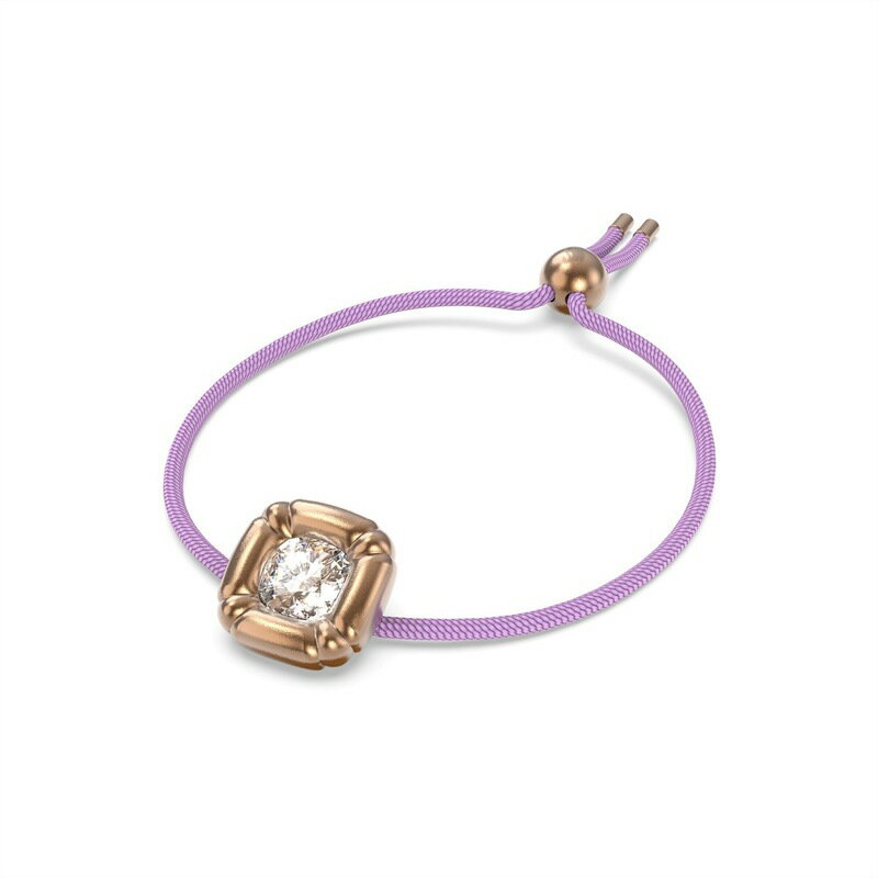  スワロフスキー レディース ブレスレット・バングル・アンクレット アクセサリー Swarovski Dulcis Blt Ld99 Rose Gold/Purpl