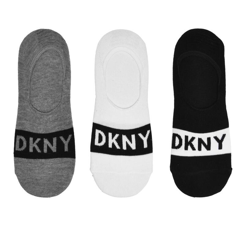 ダナ・キャラン 【送料無料】 ダナ キャラン ニューヨーク メンズ 靴下 アンダーウェア 3 Pack Lexi Socks Mens Blk/Wht/Gry