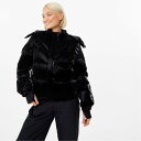 yz WbN EBX fB[X WPbgEu] _EWPbg AE^[ Cropped Ski Puffer Jacket Black