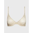 【送料無料】 カルバンクライン レディース ブラジャー アンダーウェア Calvin Klein Marquisette Lightly Lined Demi ...