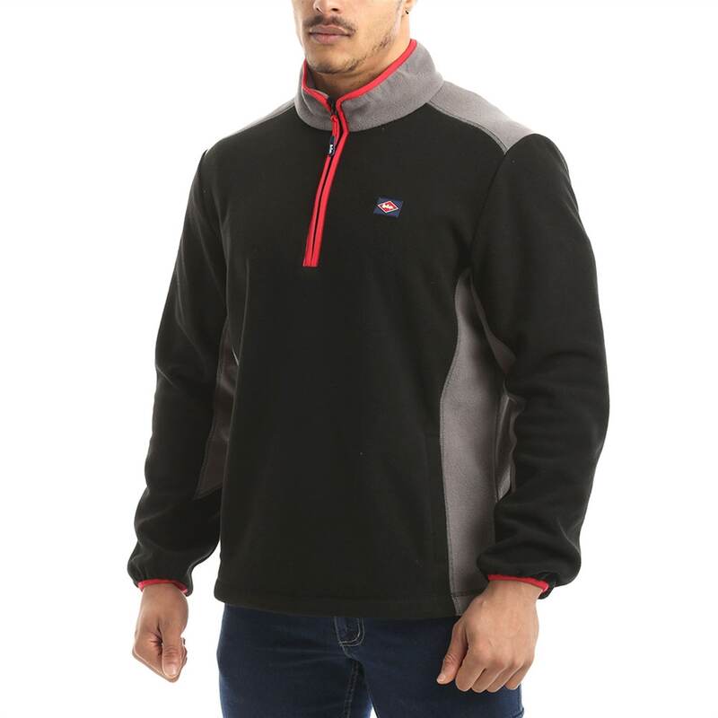 【送料無料】 レークーパー メンズ パーカー・スウェット アウター half Z Flc Top Sn00 Black