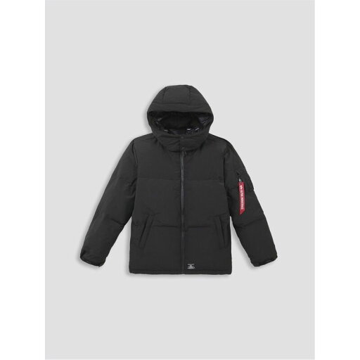 【送料無料】 アルファインダストリーズ メンズ ジャケット・ブルゾン アウター Alpha Puffer Parka Sn34 Black 【送料無料】 アルファインダストリーズ メンズ ジャケット・ブルゾン アウター Alpha Puffer Parka Sn34 Black