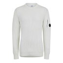 【送料無料】 シーピーカンパニー メンズ ニット・セーター アウター Lens Jumper Gauze Wht 103