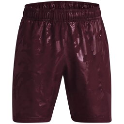 【送料無料】 アンダーアーマー メンズ ハーフパンツ・ショーツ ボトムス Emboss Short T Sn99 Maroon