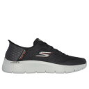 【送料無料】 スケッチャーズ メンズ スニーカー シューズ Slip-Ins: Go Walk Flex - New World Black/Orange