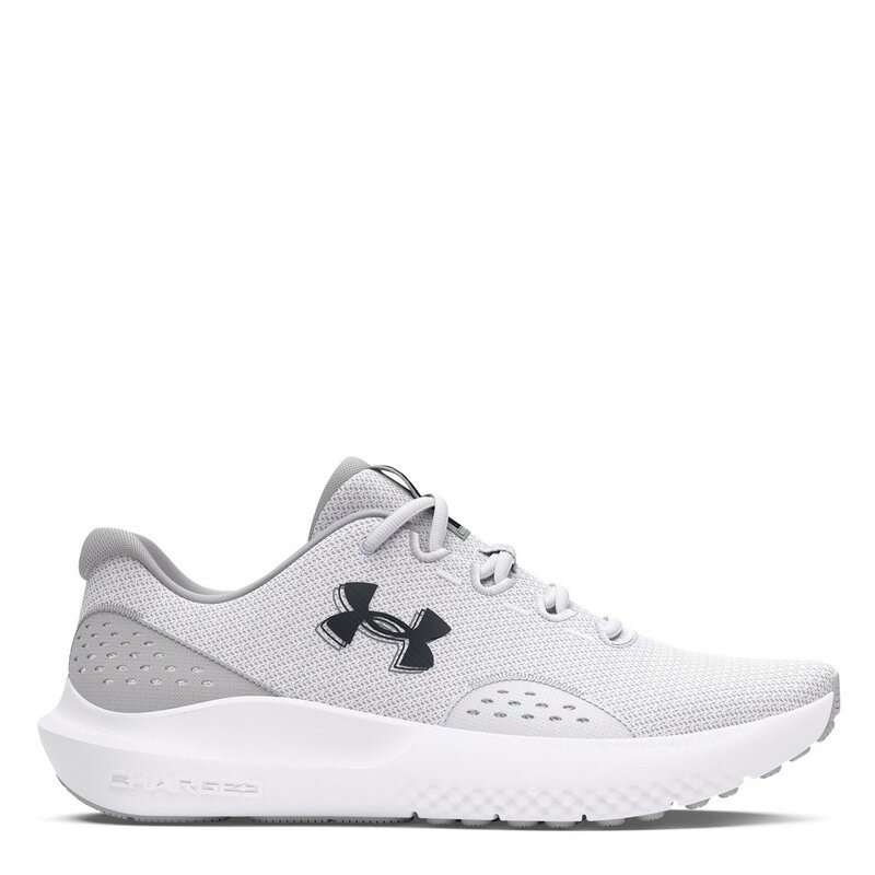 アンダーアーマー メンズ シューズ スニーカー Under Armour Charged Surge 4 White/Halo Grey ホワイト