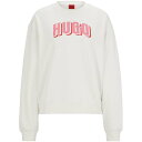 【送料無料】 フューゴ レディース パーカー・スウェット アウター Hugo Deroxina CN Ld42 Natural