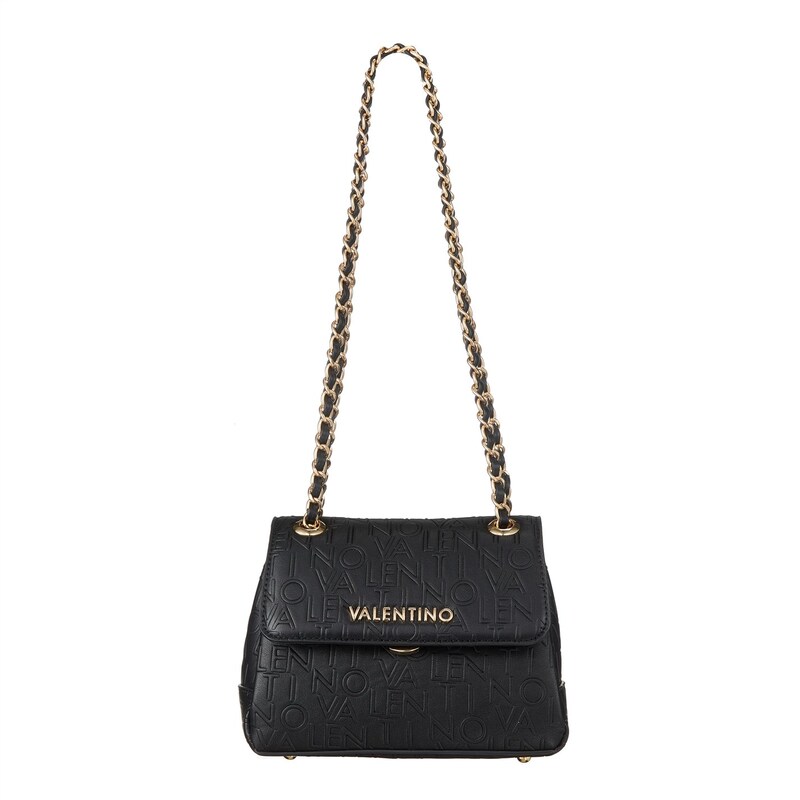 【送料無料】 ヴァレンティーノ レディース ハンドバッグ バッグ Mario Valentino Relax Fold Over Bag Womens Nero