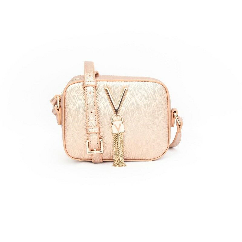 【送料無料】 ヴァレンティーノ レディース ハンドバッグ バッグ Valentino Divina Camera Bag Oro Rosa Q23