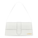 【送料無料】 ジャクエムス レディース ハンドバッグ バッグ Le Bambino Long Bag White