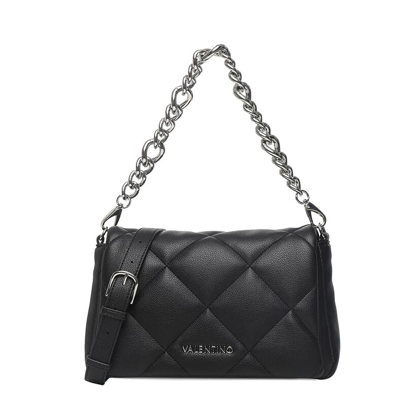 【送料無料】 ヴァレンティーノ レディース ハンドバッグ バッグ VMV Cold Flap Bag Ld34 Nero