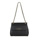 【送料無料】 ヴァレンティーノ レディース ハンドバッグ バッグ Mario Valentino Relax Flap Shoulder Bag Womens Nero