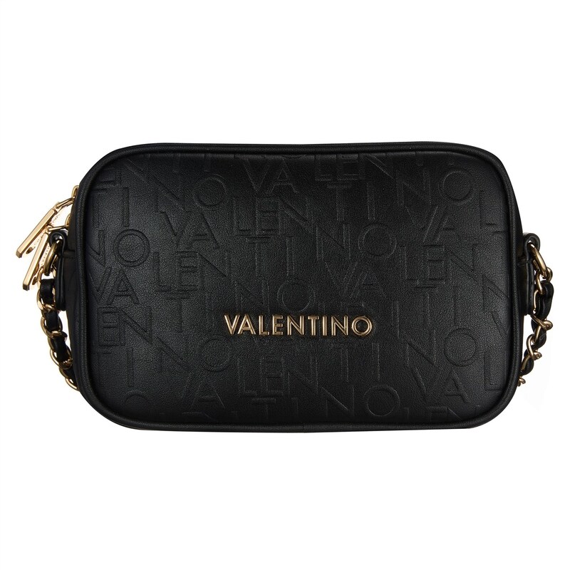 【送料無料】 ヴァレンティーノ レディース ハンドバッグ バッグ Mario Valentino Relax Camera Bag Womens Nero