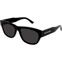 【送料無料】 バレンシアガ メンズ サングラス・アイウェア アクセサリー Balenciaga Sunglasses Bb0164s BLACK