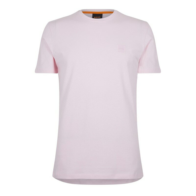 【送料無料】 ボス メンズ Tシャツ トップス Tales T-shirt Pas Pink 682