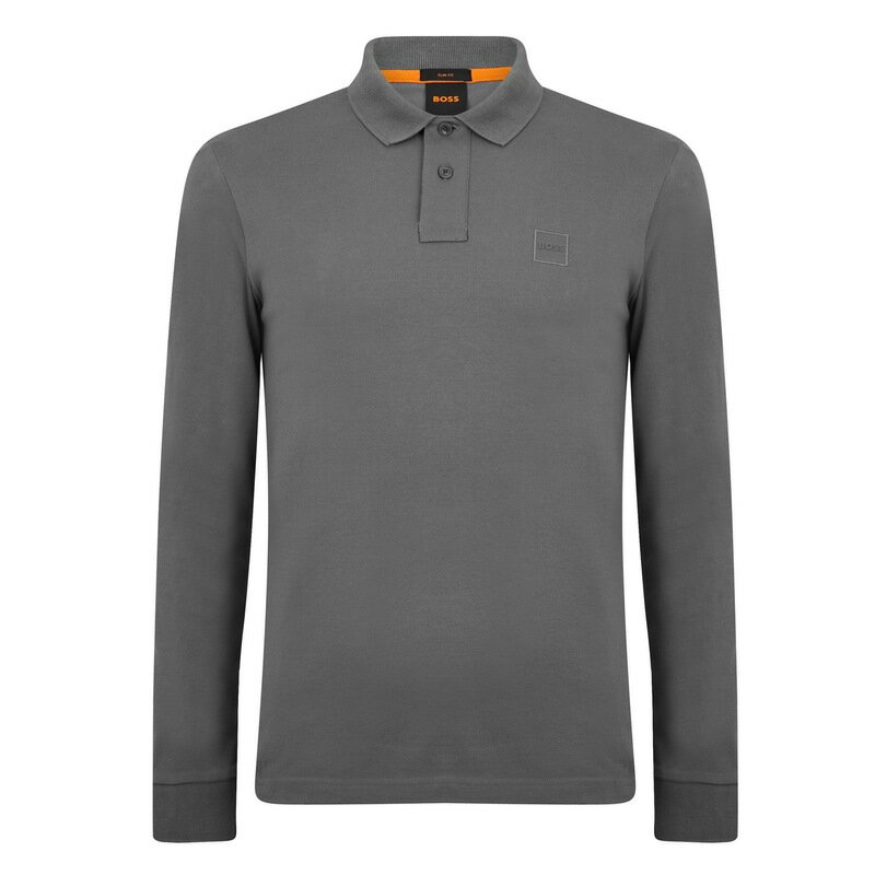 【送料無料】 ボス メンズ ポロシャツ トップス Hugo Boss Passerby Polo Shirt Charcoal 029