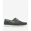 【送料無料】 バーブァー メンズ デッキシューズ シューズ Wake Boat Shoes Blue/Grey