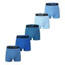 【送料無料】 レークーパー メンズ ボクサーパンツ アンダーウェア Cooper Trunk 5 pack Blue