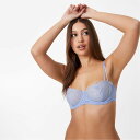 【送料無料】 ジャック ウィルス レディース ブラジャー アンダーウェア Erika Balcony Bra Baby Blue