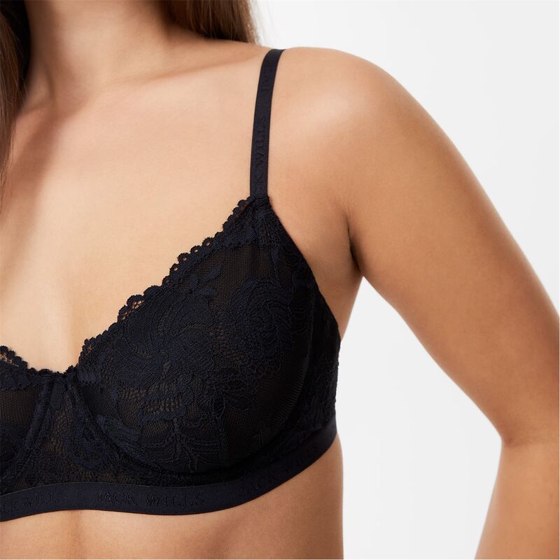 【送料無料】 ジャック ウィルス レディース ブラジャー アンダーウェア Ophelia Bra Black