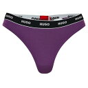 【送料無料】 フューゴ レディース パンツ アンダーウェア THONG STRIPE PYP 10240727 01 Med Purple