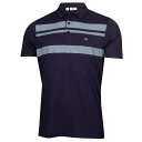 【送料無料】 カルバンクラインゴルフ メンズ ポロシャツ トップス G Fort Jcksn Polo Sn43 Evening Blue