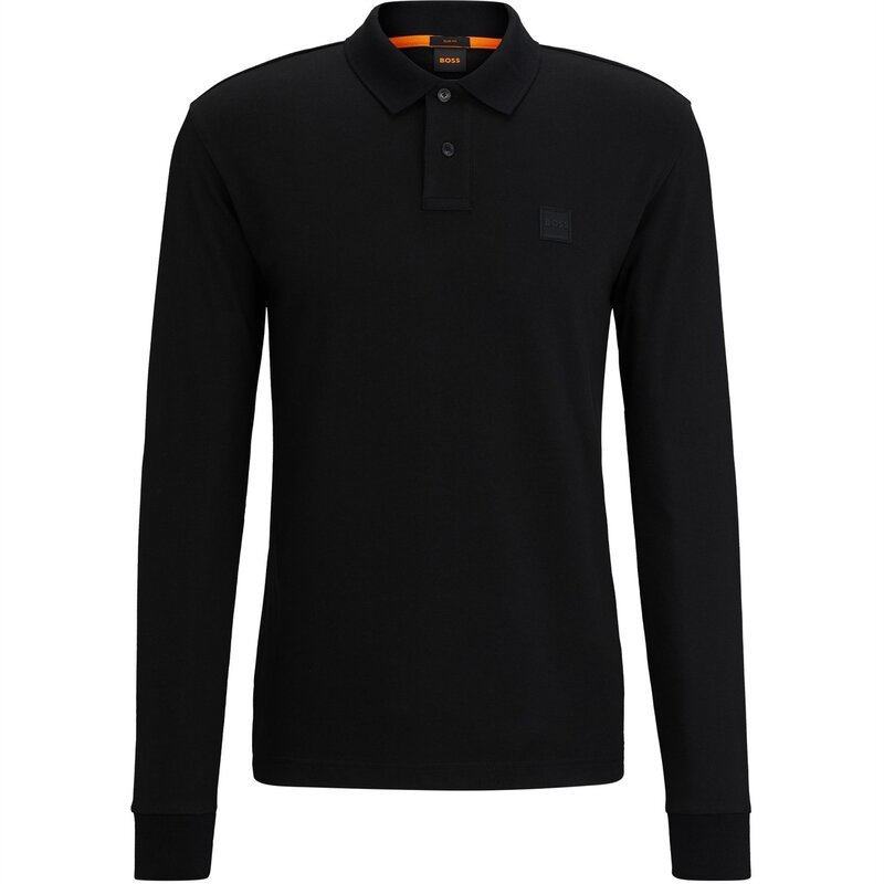 【送料無料】 ボス メンズ ポロシャツ トップス Hugo Boss Passerby Polo Shirt Black 001
