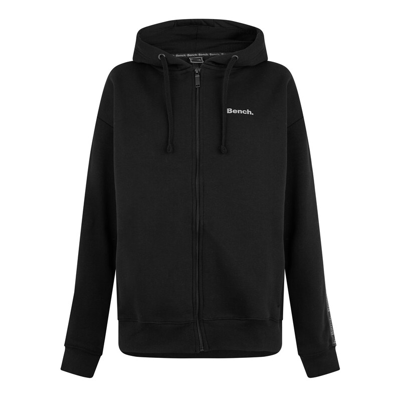 【送料無料】 ベンチ レディース パーカー・スウェット アウター Bench Zip Hoody Black