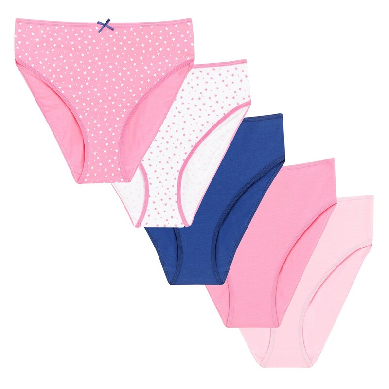 【送料無料】 ストゥディオ ポリーニ レディース パンツ アンダーウェア 5 Pack High Leg Briefs None