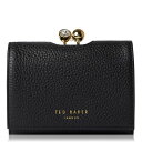 【送料無料】 テッドベーカー レディース 財布 アクセサリー Ted Maciey Crystal Top Bobble Purse Black