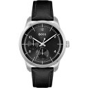 yz {X Y rv ANZT[ Gents Boss Sophio Watch 1513941 Silver and Black