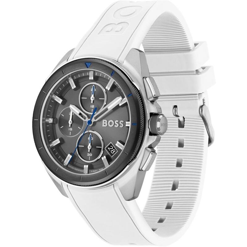 【送料無料】 ボス メンズ 腕時計 アクセサリー Gents Boss Volane Watch 1513948 Silver, Grey and White
