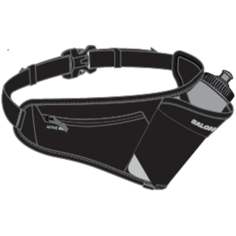 サロモン レディース バッグ ボディバッグ・ウエストポーチ Salomon Bottle Belt 00 Black ブラック
