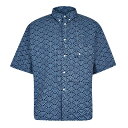 【送料無料】 ケンゾー メンズ パーカー・スウェット アウター SS Denim Shirt Blue Denim