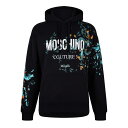 【送料無料】 モスキーノ メンズ パーカー・スウェット アウター Moschino Paint Sweat Sn42 Black