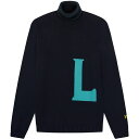 【送料無料】 ライルアンドスコット メンズ パーカー・スウェット アウター Lyle LS Roll Neck Sn99 Dark Navy