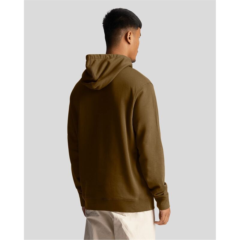 【送料無料】 ライルアンドスコット メンズ パーカー・スウェット アウター Lyle Ripple Logo Hdy Sn99 Olive