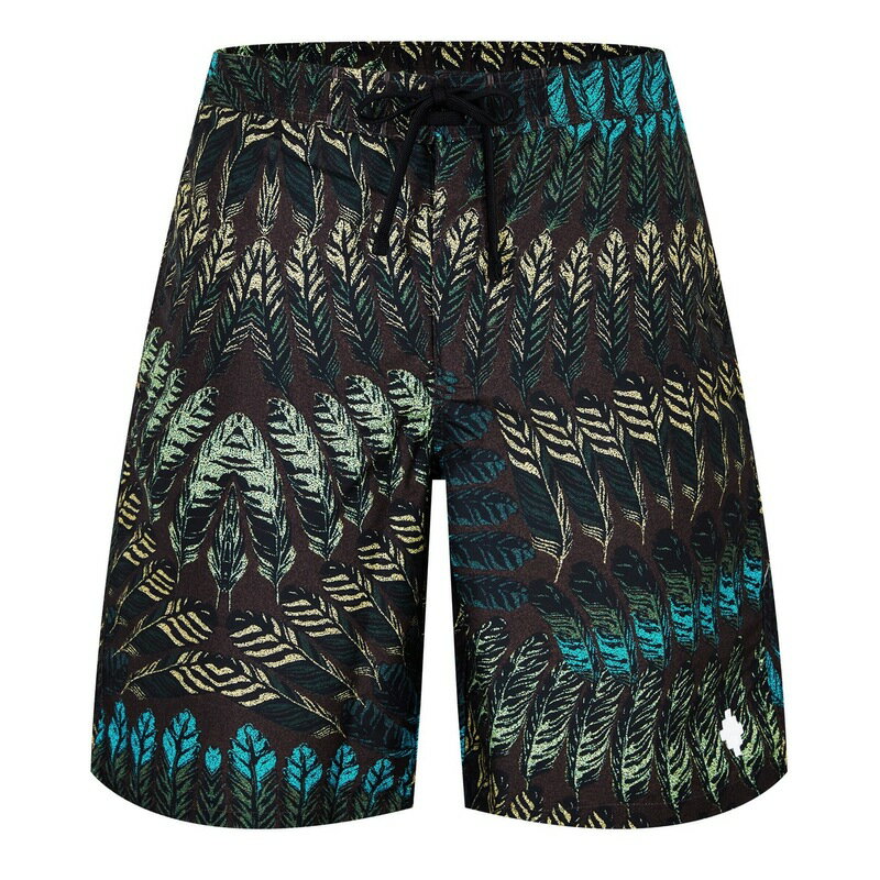 【送料無料】 マルセロバーロン メンズ ハーフパンツ・ショーツ 水着 Marcelo Feather Shor Sn32 Brown/Green