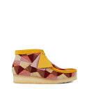 【送料無料】 クラークス レディース スニーカー シューズ Wallabee Yellow Combi