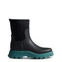 【送料無料】 ハンター レディース ブーツ・レインブーツ シューズ Hunter C Explorer Bt Ld34 Black Teal