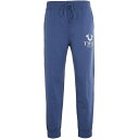 トゥルーレリジョン 【送料無料】 トゥルーレリジョン メンズ カジュアルパンツ ボトムス HD Logo Joggers Blue