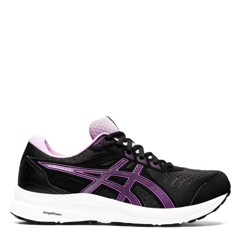  アシックス レディース スニーカー ランニングシューズ シューズ GEL-Contend 8 Women's Running Shoes Black/Orchid